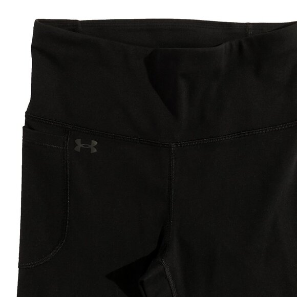Under Armour Pants Womens Size S Black Training Motion Flare Pocket Pull On - Picture 10 of 12